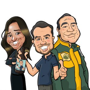 3 CARICATURAS